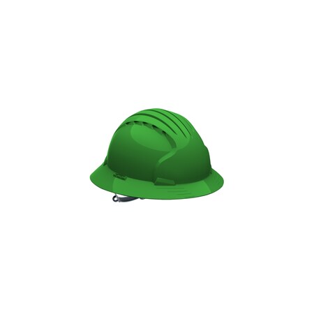 Pip JSP EVO6141 FULL BRIM, GREEN6-PT TEXTILE SUSP, SLIP, PK 10 280-EV6141-30